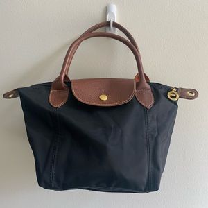 Faux Longchamp Paris Le Pilate Original Top Handle Bag Small